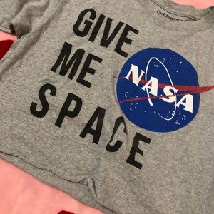 Give me space crop top